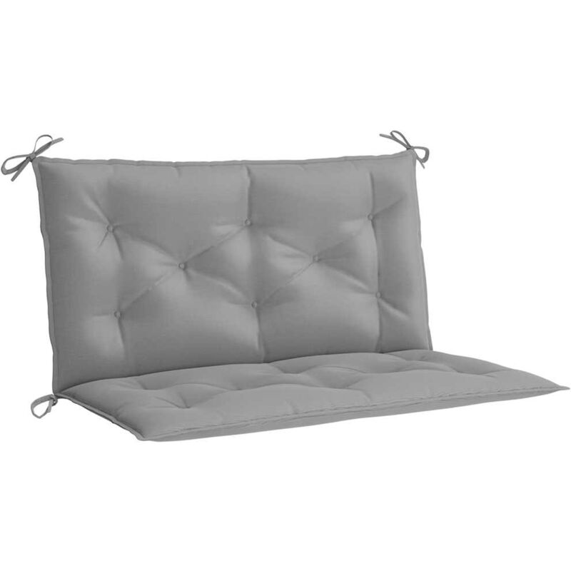 

vidaXL Cojín para balancín tela gris 100 cm - Gris