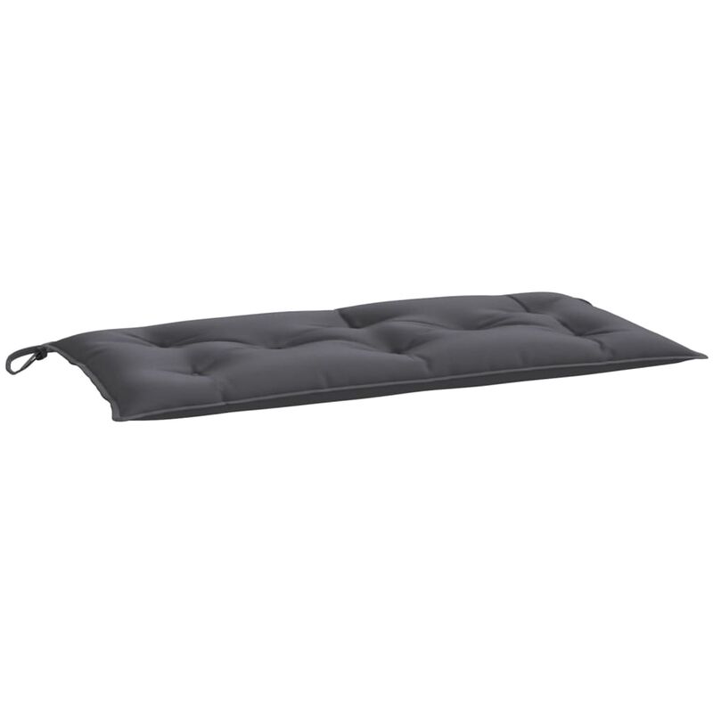 

Cojín para banco de jardín tela gris antracita 110x50x7 cm - Antracita - Vidaxl