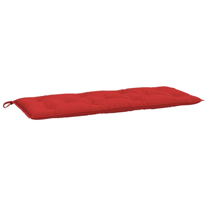 

Cojín para banco de jardín tela rojo 120x50x7 cm - Rojo - Vidaxl
