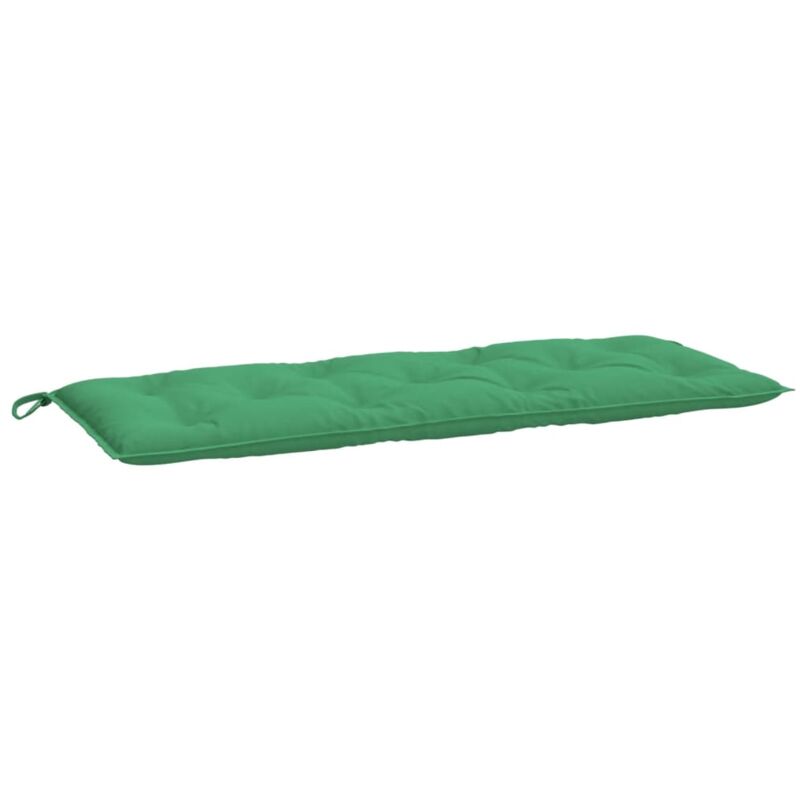 

Cojín para banco de jardín tela verde 120x50x7 cm - Verde - Vidaxl