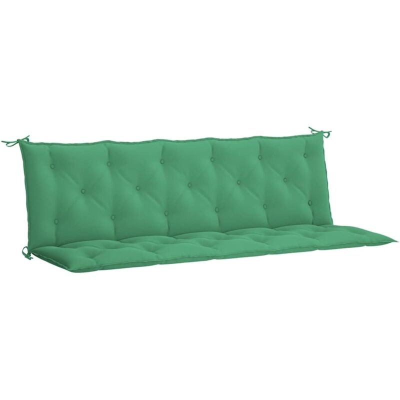 

vidaXL Cojín para columpio balancín de tela verde 180 cm - Verde