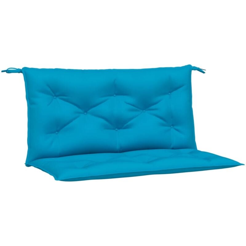 

vidaXL Cojín para columpio balancín tela azul claro 100 cm - Azul