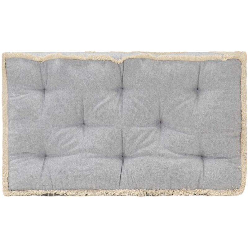 

Cojín para sofá de palets gris 73x40x7 cm - Gris - Vidaxl