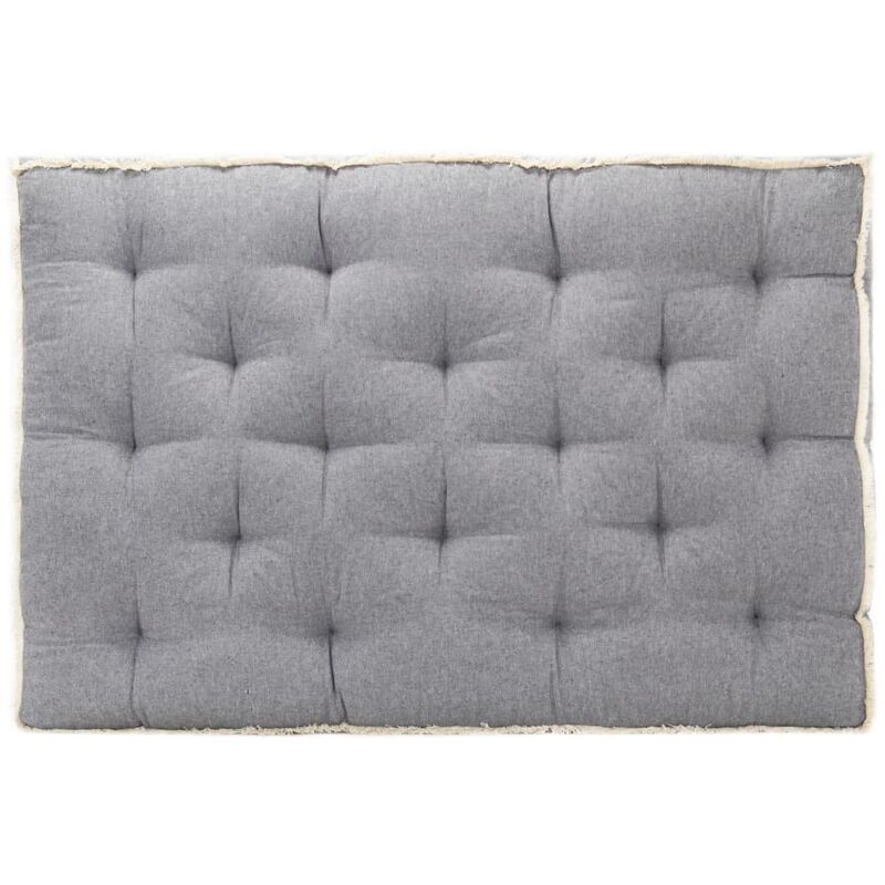 

vidaXL Cojín para sofá de palets gris antracita 120x80x10 cm - Antracita