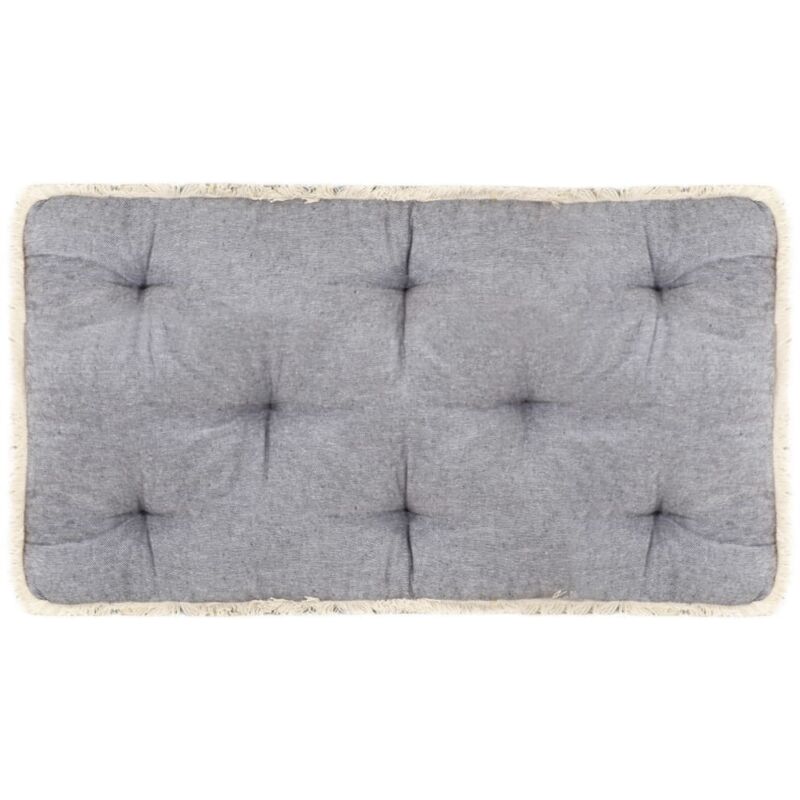 

Cojín para sofá de palets gris antracita 73x40x7 cm - Antracita - Vidaxl