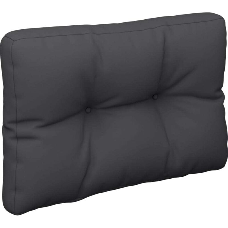 

Cojín para sofá de palets negro 60x40x12 cm - Negro - Vidaxl