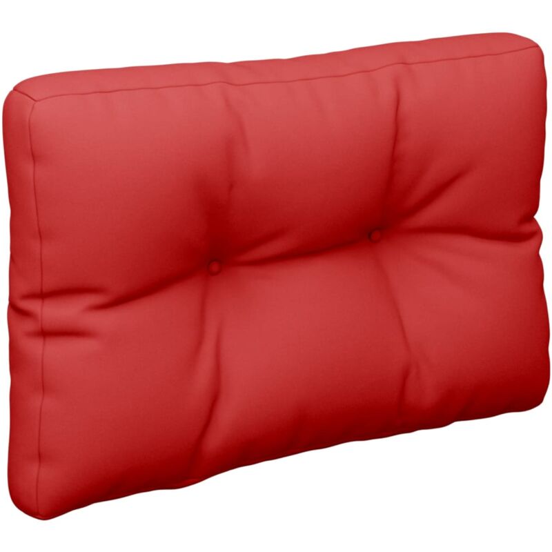 

Cojín para sofá de palets rojo 60x40x12 cm - Rojo - Vidaxl