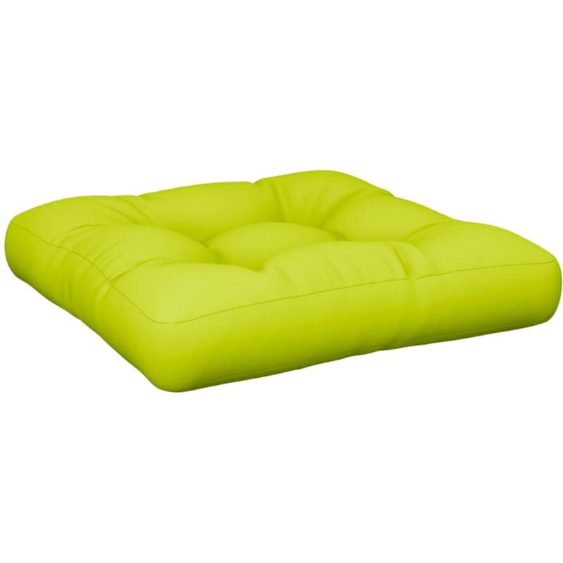 

Cojín para sofá de palets verde brillante 50x50x10 cm - Verde - Vidaxl