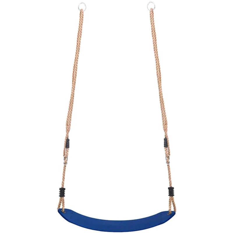 

vidaXL Columpio de asiento para niños azul - Azul