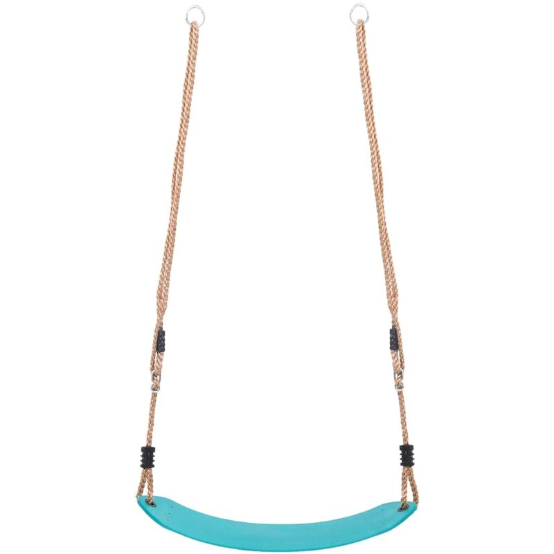 

vidaXL Columpio de asiento para niños azul claro - Azul