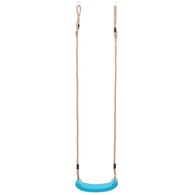

vidaXL Columpio de asiento para niños azul claro - Azul