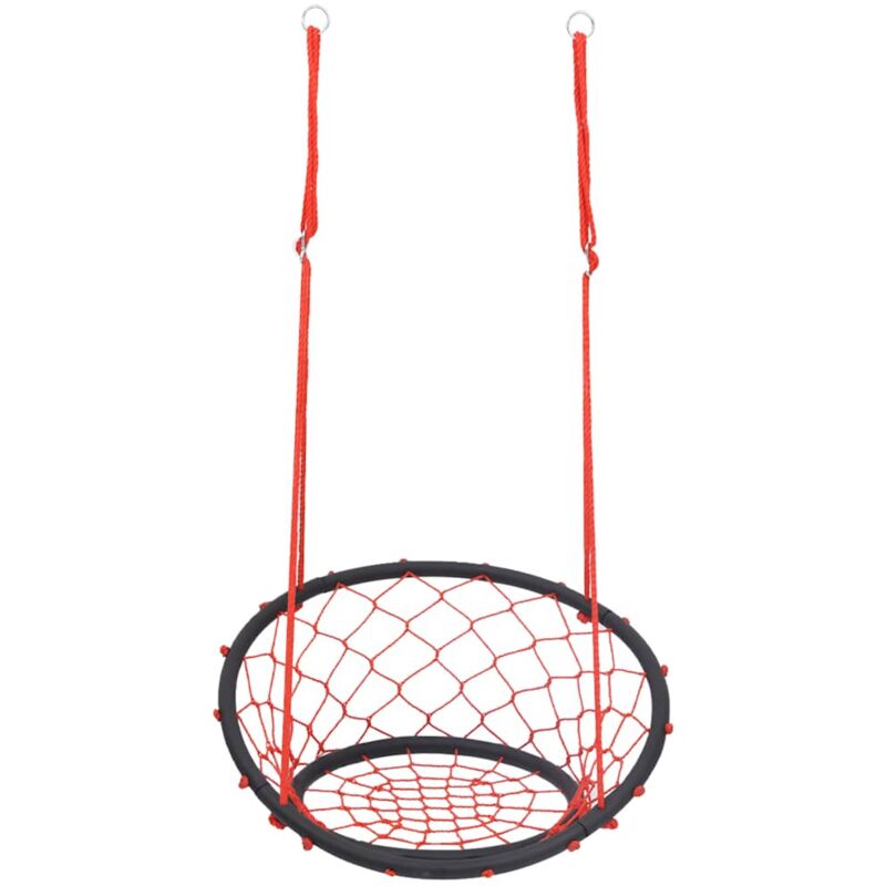 

vidaXL Columpio de red 60 cm - Rojo