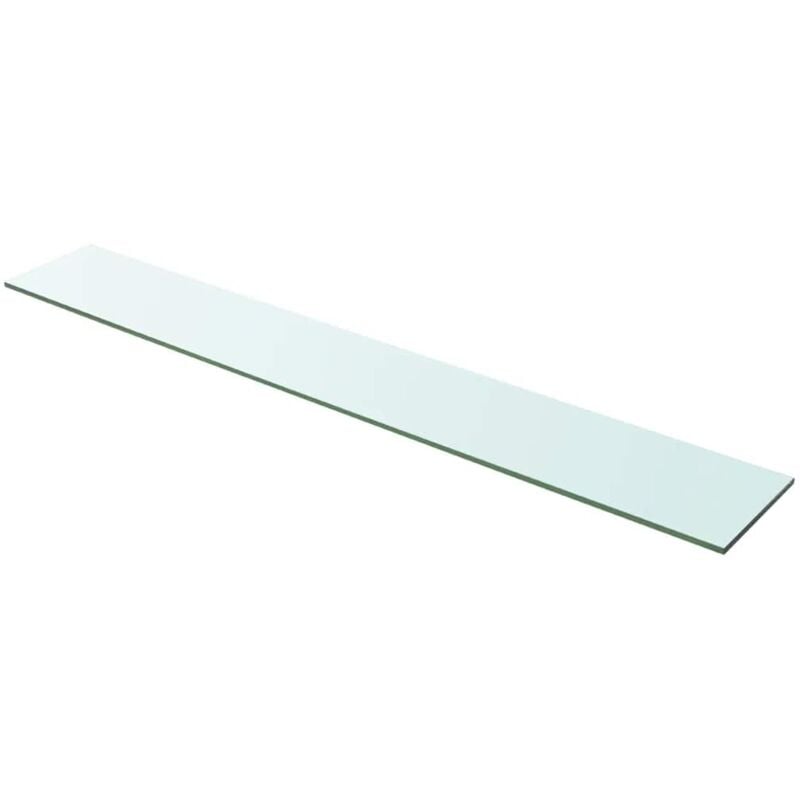 

vidaXL Panel de Estante Vidrio Claro 100x15 cm - Transparente