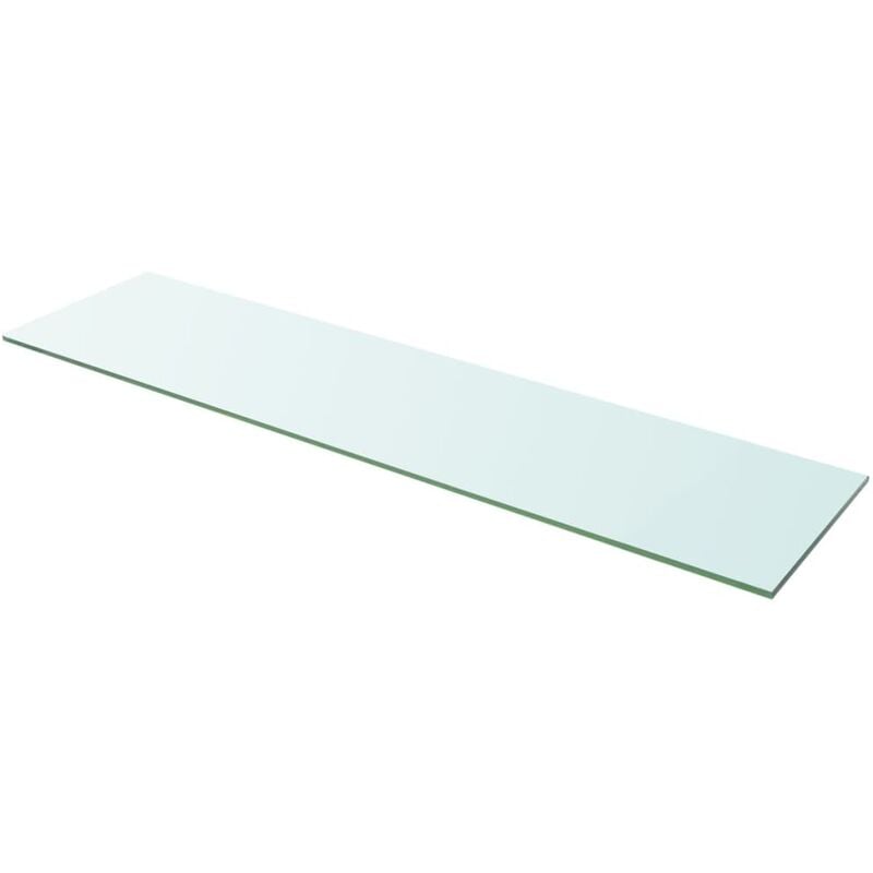 

Panel de Estante Vidrio Claro 100x25 cm - Transparente - Vidaxl