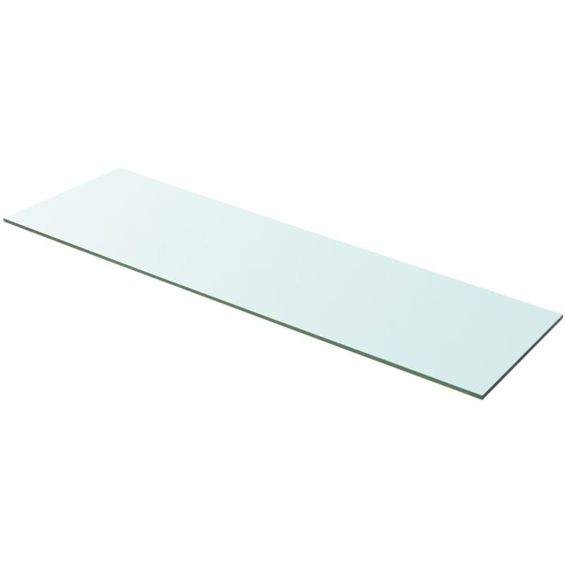 

Panel de Estante Vidrio Claro 100x30 cm - Transparente - Vidaxl