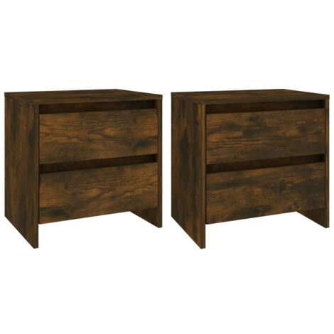 VidaXL Comodini a Muro 2 pz Rovere Sonoma 50x30x47 cm | Leroy Merlin