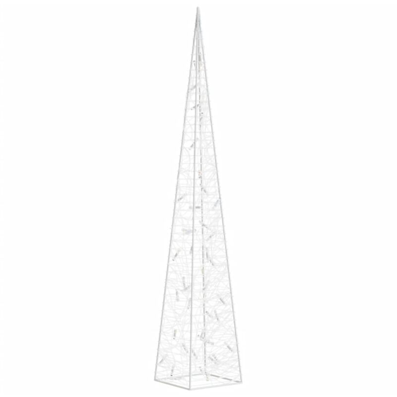 

Cono de luz LED decorativo acrílico azul 90 cm - Azul - Vidaxl