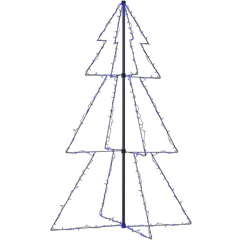 

Cono árbol de Navidad de 200 LED interior y exterior 98x150 cm - Vidaxl