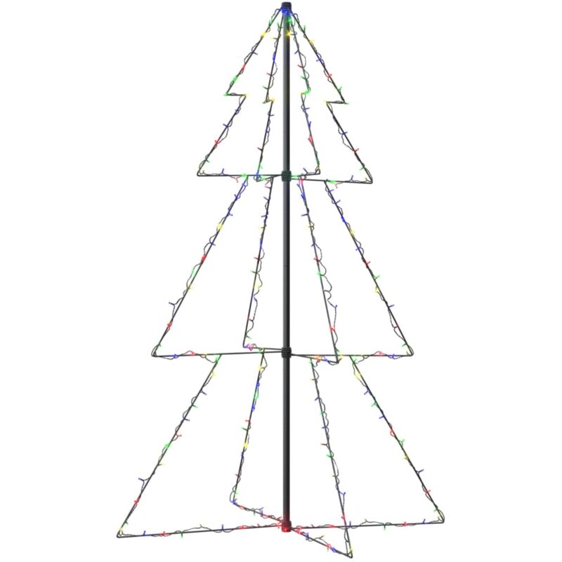 

Cono árbol de Navidad de 200 LED interior y exterior 98x150 cm - Vidaxl