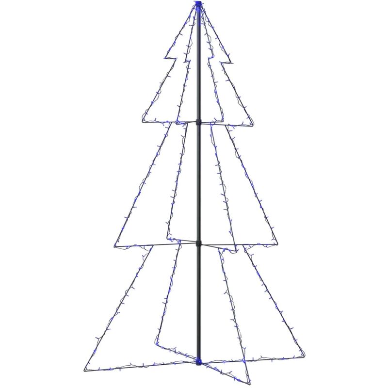 

Cono árbol de Navidad de 240 LED interior y exterior 118x180 cm - Vidaxl