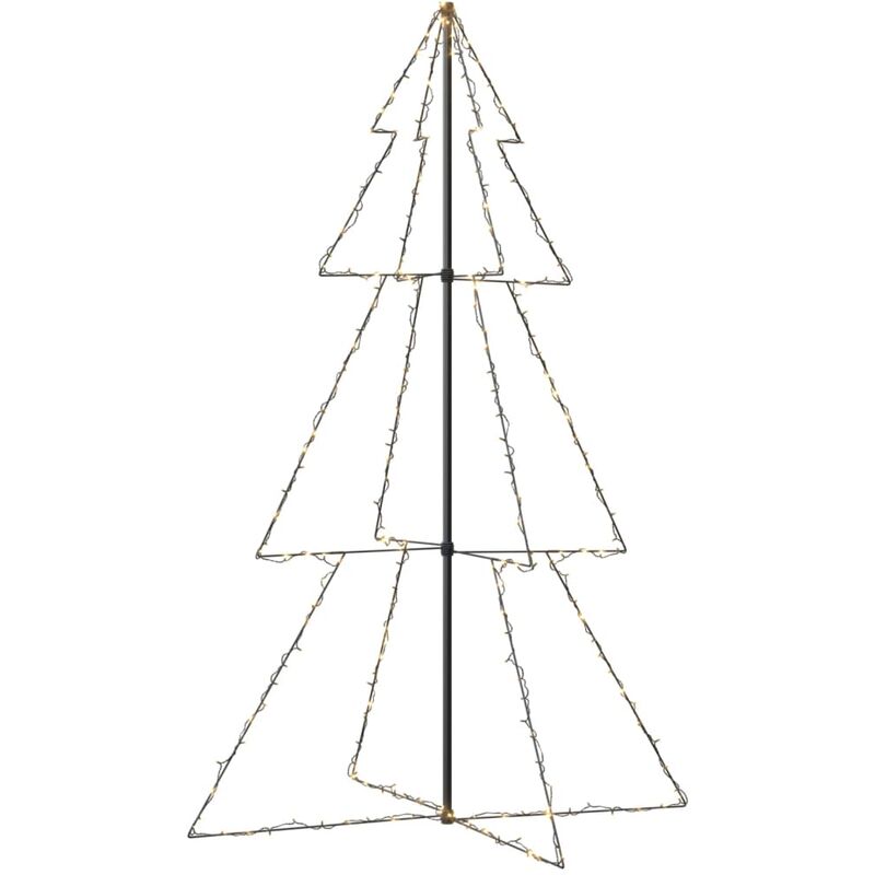 

Cono árbol de Navidad de 240 LED interior y exterior 118x180 cm - Vidaxl