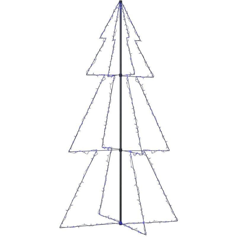 

Cono árbol de Navidad de 300 LED interior y exterior 120x220 cm - Vidaxl