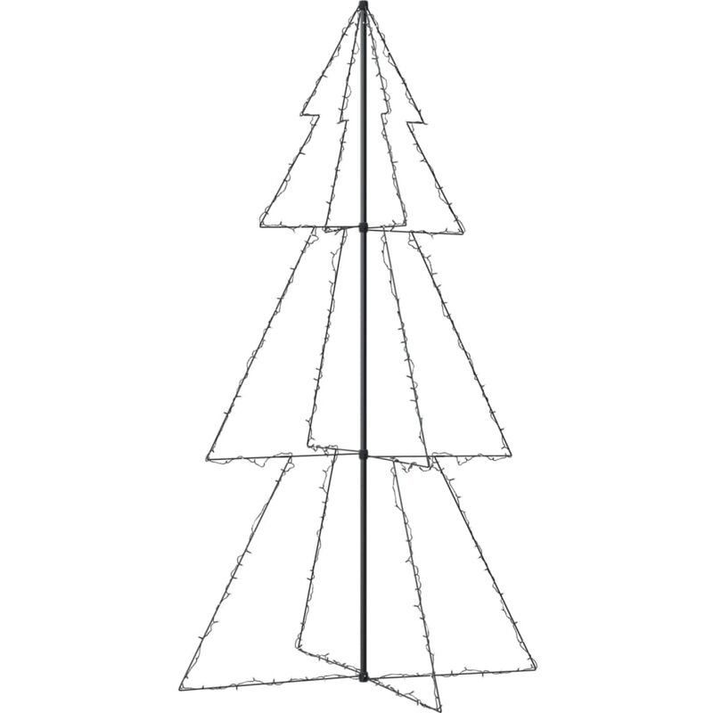 

Cono árbol de Navidad de 300 LED interior y exterior 120x220 cm - Vidaxl