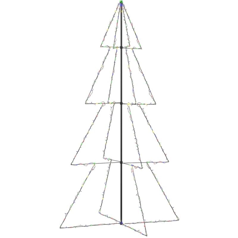 

Cono árbol de Navidad de 360 LED interior y exterior 143x250 cm - Vidaxl