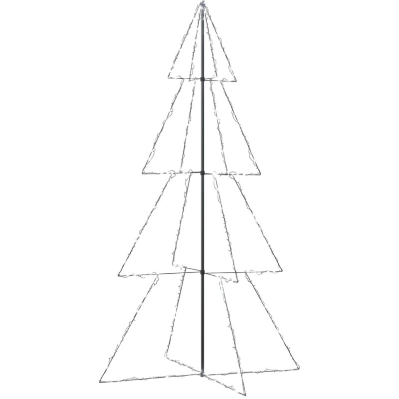 

Cono árbol de Navidad de 360 LED interior y exterior 143x250 cm - Vidaxl