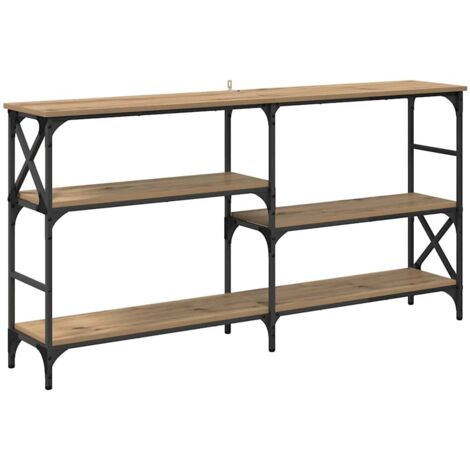 vidaXL  Console Table  Artisan Oak 150 x 29 x 76.5 cm Engineered Wood