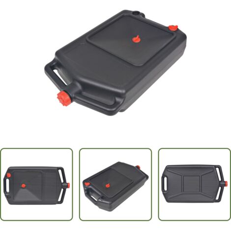 vidaXL Contenitore portatile -  Contenitore Portatile per Olio di Scarto da 10 L