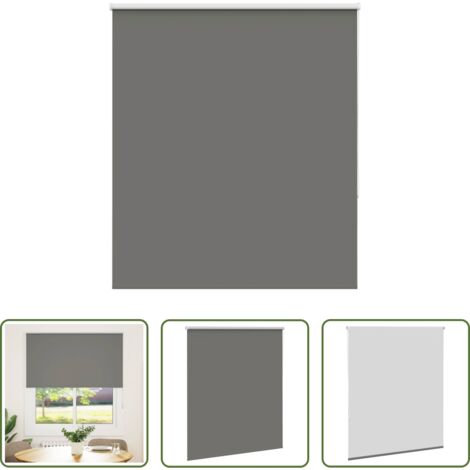 vidaXL Controllo della luce -  Tenda a Rullo Oscurante 120x175 cm Larghezza Tessuto 116,6 cm