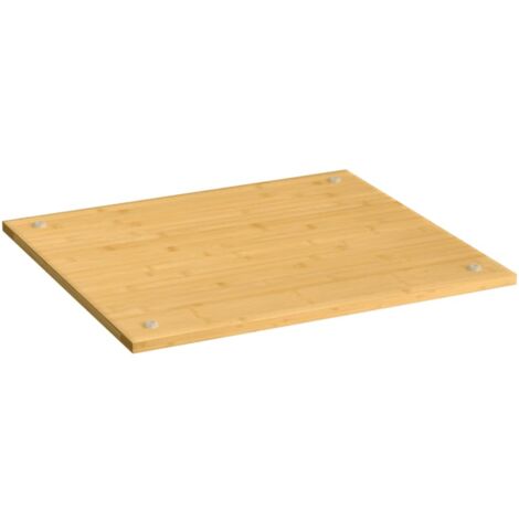 vidaXL Coprifornelli 50x56x1,5 cm in Bambù