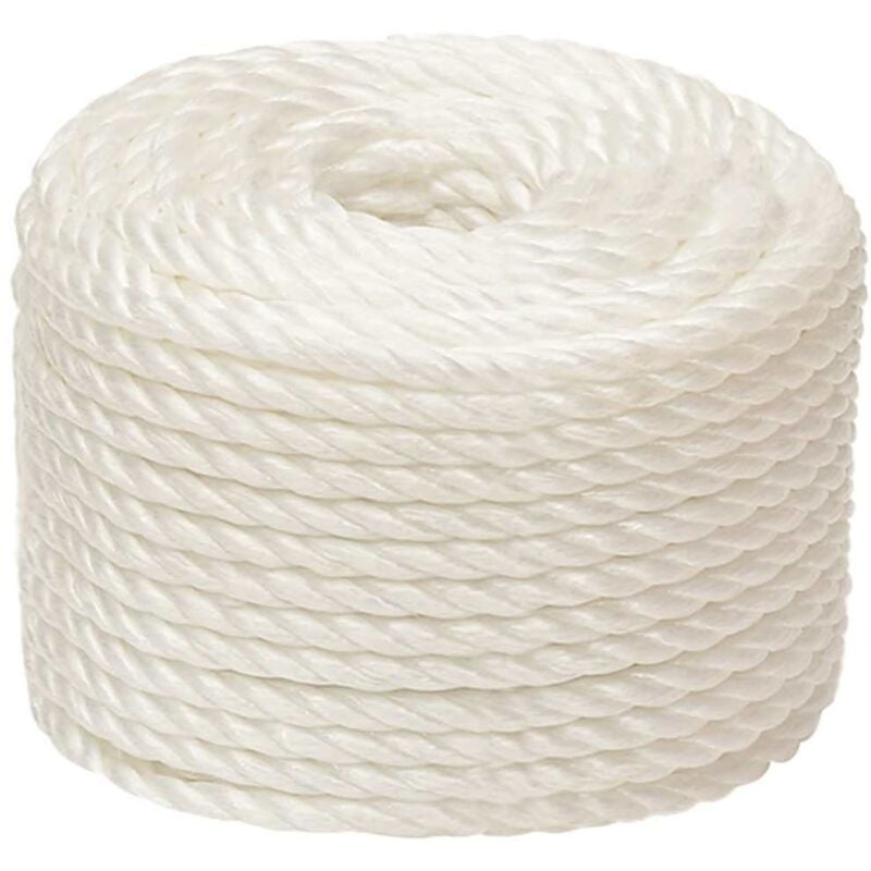 Corde de travail Blanc 16 mm 250 m polypropylène Vidaxl