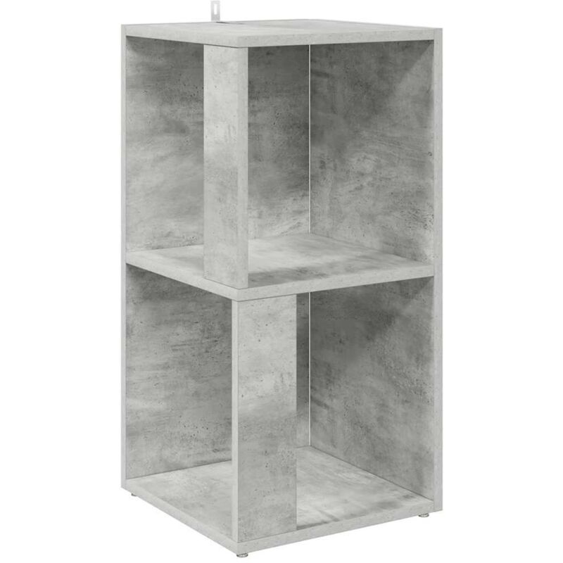 Corner Cabinet Concrete Grey 33x33x67 Cm Engineered Wood Vidaxl