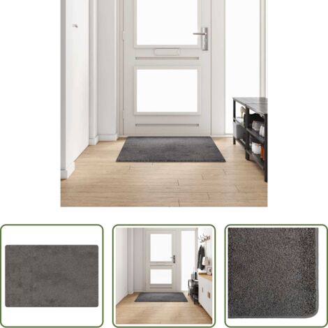 vidaXL Corridoio -  Runner in Moquette Grigio 100 x 150 cm 100% Polipropilene Tuft