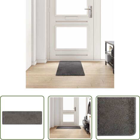 vidaXL Corridoio -  Runner in Moquette Grigio 50 x 150 cm 100% Polipropilene Tuft