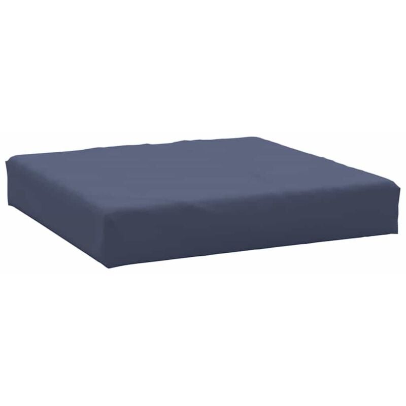 Vidaxl - Coussin de palette bleu marine 60x60x9,5 cm tissu oxford