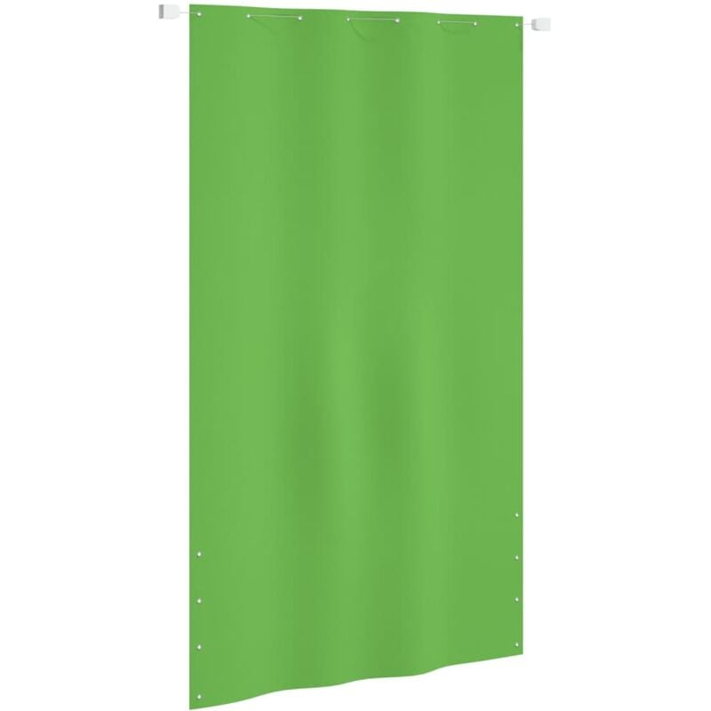 Doc&et² - cran de balcon Vert clair 140x240 cm Tissu Oxford - Vert