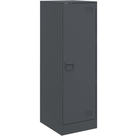 vidaXL Credenza Antracite 34,5x39x107 cm in Acciaio