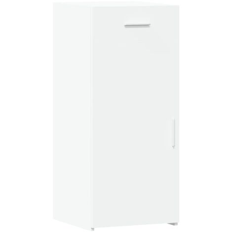 vidaXL Credenza Bianca 40x42,5x93 cm in Legno Multistrato