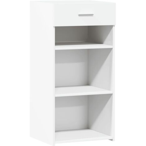 vidaXL Credenza Bianca 45x42,5x93 cm in Legno Multistrato