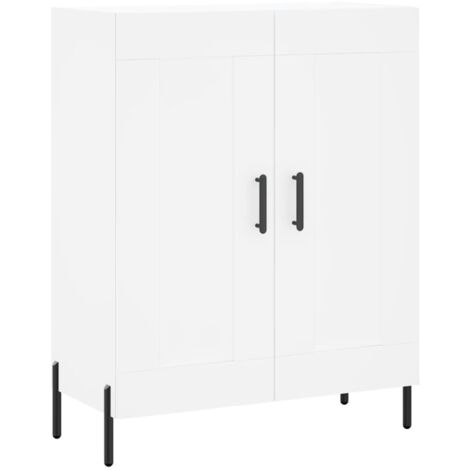vidaXL Credenza Bianca 69,5x34x90 cm in Legno Multistrato