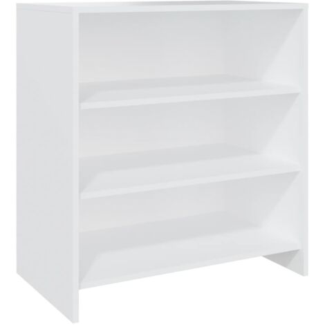 vidaXL Credenza Bianca 70x40,5x75 cm in Truciolato