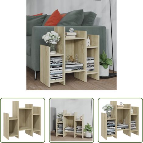 vidaXL Credenza da soggiorno -  Credenza Rovere Sonoma 60x26x60 cm in Legno Multistrato