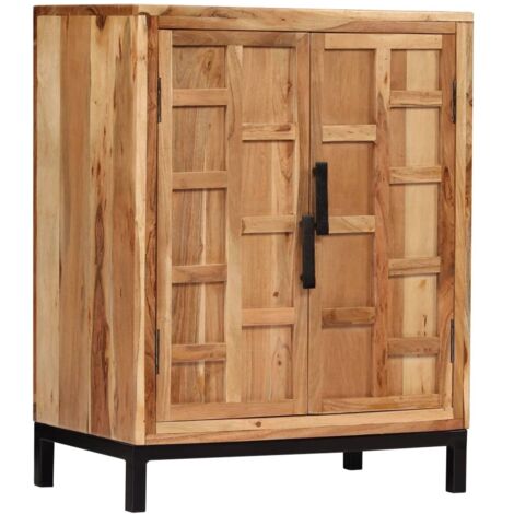 vidaXL Credenza in Legno di Acacia 60x35x76 cm Marrone