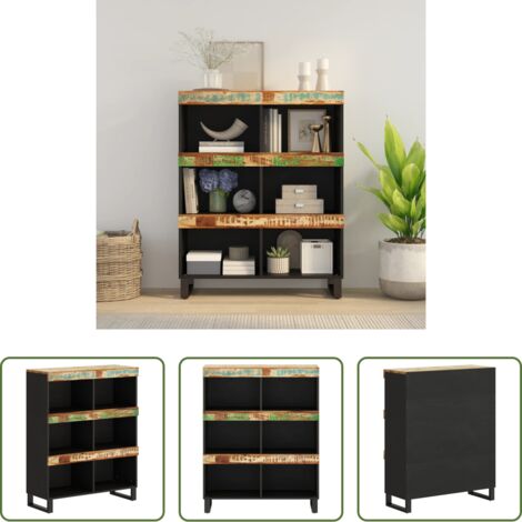 vidaXL Credenza in legno massello -  Credenza 85x33x107 cm in Legno Massello di Recupero