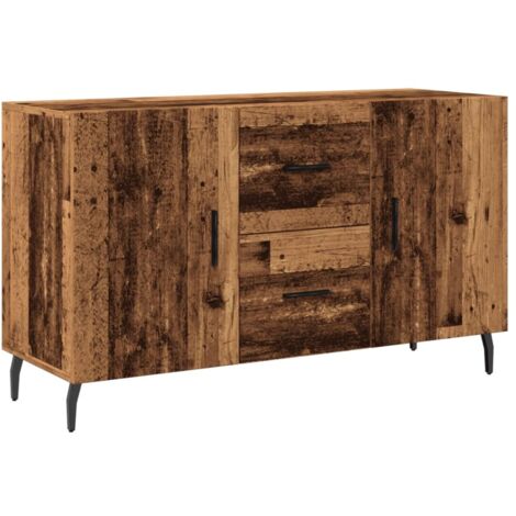 vidaXL Credenza Legno Antico 100x36x60 cm in Legno Multistrato