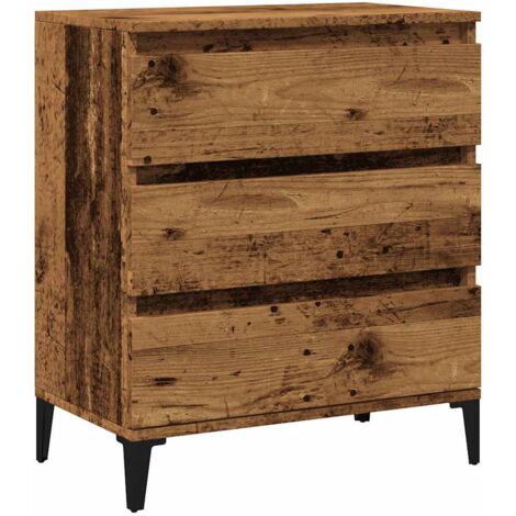 vidaXL Credenza Legno Vecchio 60x35x70 cm in Legno Multistrato