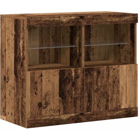 vidaXL Credenza Marrone 81 x 37 x 67 cm Legno multistrato